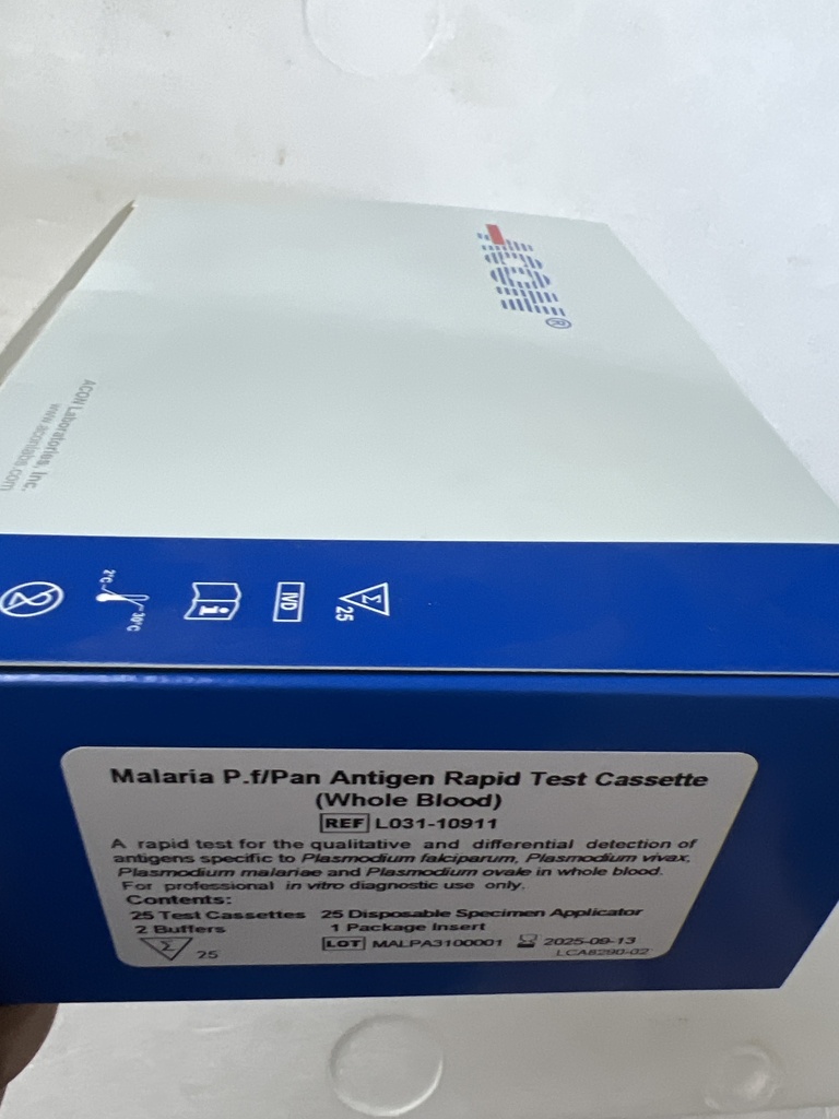 MALARIA Pf.Pan Antigen Cassette ACON 25T