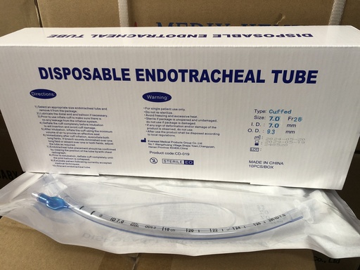  ENDOTRACHEAL TUBE 7.0 CUFFED 