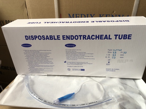 ENDOTRACHEAL TUBE 5.5 CUFFED