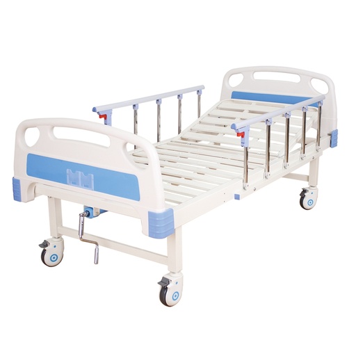 1-CRANK  BED with iv pole